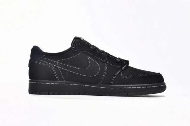 Bmlin Low Air 1 Jordan Travis x Scott OG Phantom DM7866-001 Black 0809